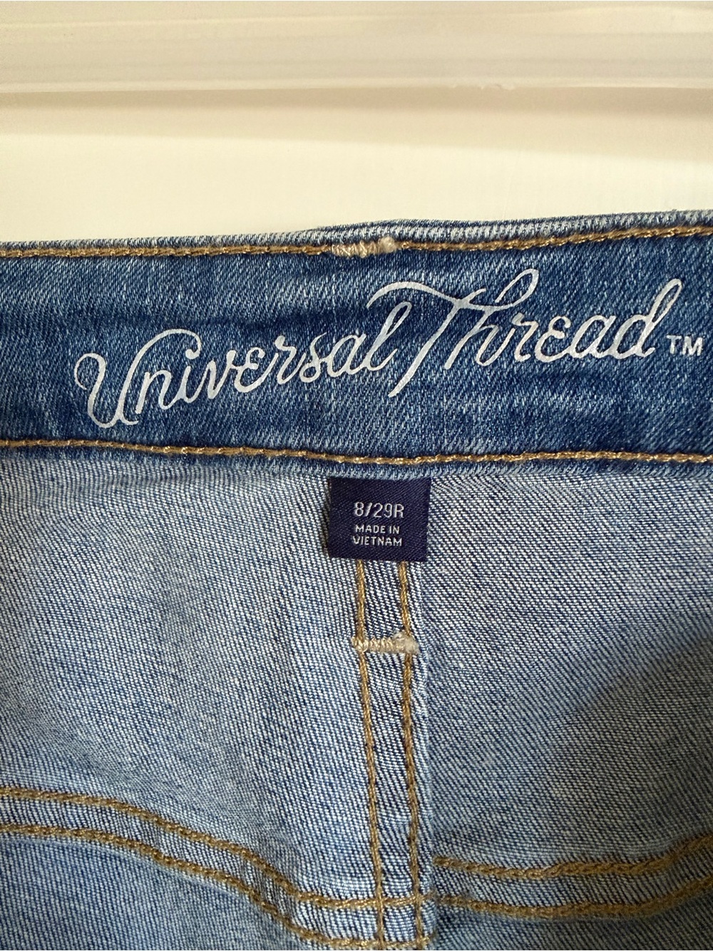 Universal Thread Women's Blue Ripped Skinny Jeans - Picture 4 of 9